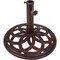 Sunnydaze 17 in Celtic Knot Cast Iron Round Patio Umbrella Base - Bronze